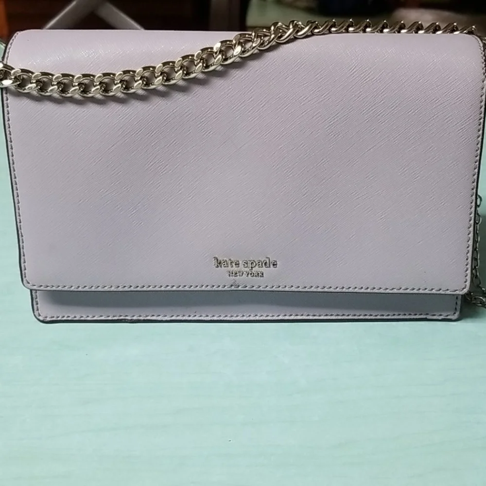 Kate spade lavender purse - Picture 6 of 7